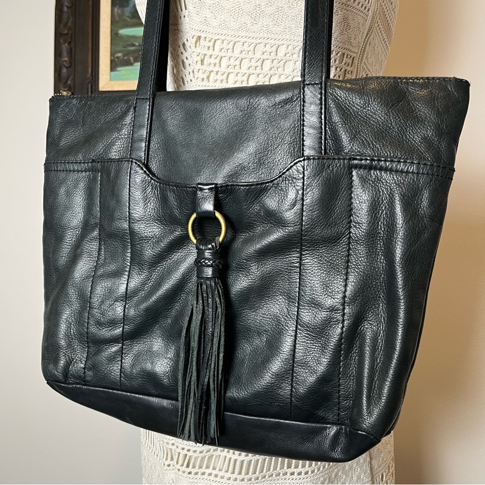 Lucky Brand Leather Tote Bag - Picture 5 of 13